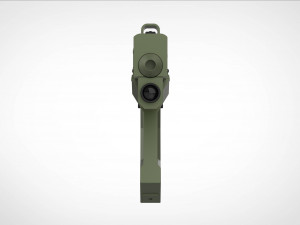 Modified HK MP5K from the movie Doom 3d print model Modelo de impresión 3D