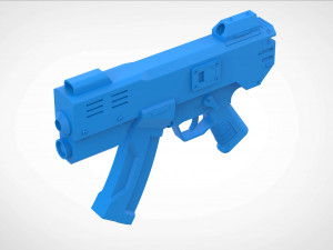 Modified HK MP5K from the movie Doom 3d print model Modelo de impresión 3D
