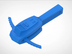 Medidor de energia psicocin&eacute;tica do filme Ghostbusters 1984 Modelo de Impressão 3D