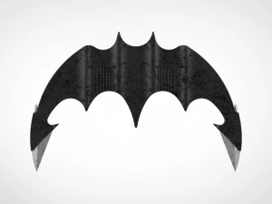 Battarang from the movie The Flash 2023 3D Print Model