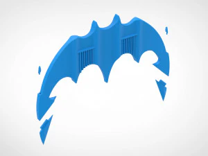 Battarang from the movie The Flash 2023 3D Print Model