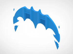 Battarang from the movie The Flash 2023 3D Print Model