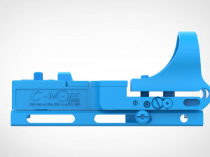 C-More sight from the movie xXx 3d print model 1 to 12 scale 3D-printmodel