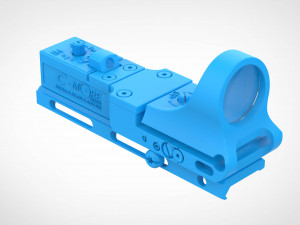 C-More sight from the movie xXx 3d print model 1 to 12 scale 3D-printmodel