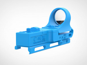 C-More sight from the movie xXx 3d print model 1 to 12 scale 3D-printmodel
