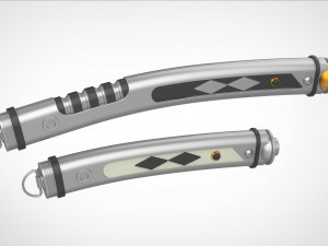 Ahsoka Tano Lightsaber 3d print model Modelo de Impressão 3D