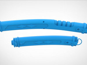 Ahsoka Tano Lightsaber 3d print model Modelo de Impressão 3D