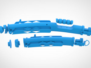 Ahsoka Tano Lightsaber 3d print model Modelo de Impressão 3D