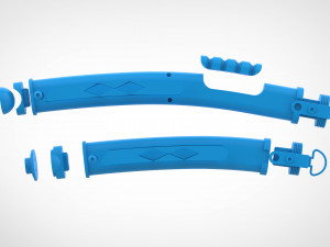 Ahsoka Tano Lightsaber 3d print model Modelo de Impressão 3D