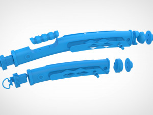 Ahsoka Tano Lightsaber 3d print model Modelo de Impressão 3D