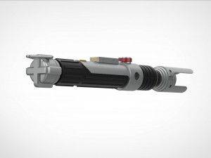 Sabine Wrens Lightsaber from the series Ahsoka 2023 3d print model Modelo de impresión 3D