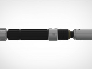 Sabine Wrens Lightsaber from the series Ahsoka 2023 3d print model Modelo de impresión 3D