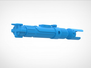 Sabine Wrens Lightsaber from the series Ahsoka 2023 3d print model Modelo de impresión 3D