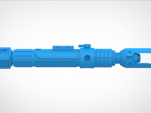 Sabine Wrens Lightsaber from the series Ahsoka 2023 3d print model Modelo de impresión 3D