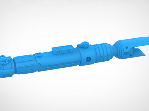 Sabine Wrens Lightsaber from the series Ahsoka 2023 3d print model Modelo de impresión 3D
