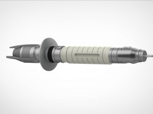 Shin Hatis Lightsaber from the series Ahsoka 2023 3d print model Modello di stampa 3D
