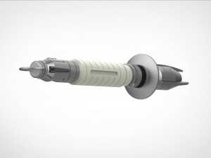 Shin Hatis Lightsaber from the series Ahsoka 2023 3d print model Modello di stampa 3D