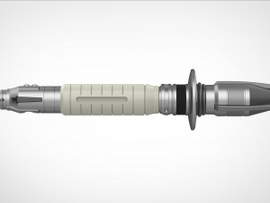 Shin Hatis Lightsaber from the series Ahsoka 2023 3d print model Modello di stampa 3D