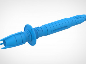 Shin Hatis Lightsaber from the series Ahsoka 2023 3d print model Modello di stampa 3D