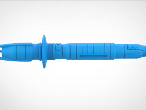 Shin Hatis Lightsaber from the series Ahsoka 2023 3d print model Modello di stampa 3D