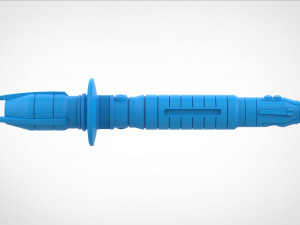 Shin Hatis Lightsaber from the series Ahsoka 2023 3d print model Modello di stampa 3D