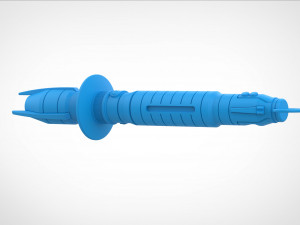 Shin Hatis Lightsaber from the series Ahsoka 2023 3d print model Modello di stampa 3D