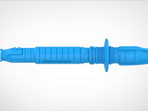 Shin Hatis Lightsaber from the series Ahsoka 2023 3d print model Modello di stampa 3D