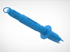 Shin Hatis Lightsaber from the series Ahsoka 2023 3d print model Modello di stampa 3D