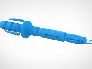 Shin Hatis Lightsaber from the series Ahsoka 2023 3d print model Modello di stampa 3D