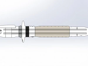 アソーカシリーズのシン・ハティス・ライトセーバー2023 3Dプリントモデル 3Dプリントモデル