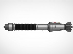 Baylan Skolls Lightsaber from the series Ahsoka 2023 3D 프린트 모델