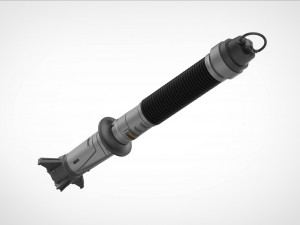 Baylan Skolls Lightsaber from the series Ahsoka 2023 3D 프린트 모델