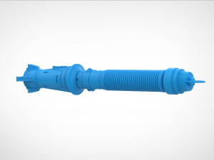 Baylan Skolls Lightsaber from the series Ahsoka 2023 3D 프린트 모델