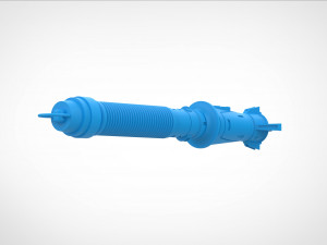 Baylan Skolls Lightsaber from the series Ahsoka 2023 3D 프린트 모델