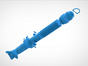 Baylan Skolls Lightsaber from the series Ahsoka 2023 3D 프린트 모델