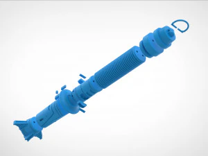 Sabre de luz Baylan Skolls da s&eacute;rie Ahsoka 2023 Modelo de Impressão 3D