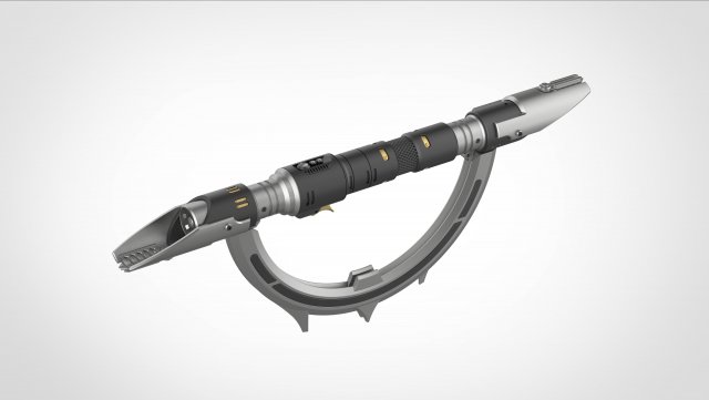 Marroks Lightsaber from the series Ahsoka 2023 Model Cetak 3D .c4d .max .obj .3ds .fbx .stl .blend 