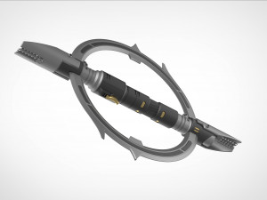 Marroks Lightsaber from the series Ahsoka 2023 Model Cetak 3D