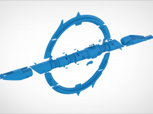 Marroks Lightsaber from the series Ahsoka 2023 Model Cetak 3D