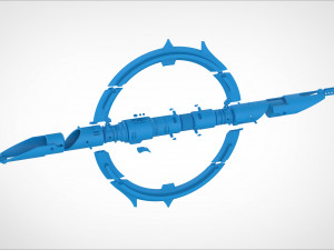 Marroks Lightsaber from the series Ahsoka 2023 Model Cetak 3D