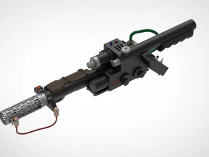 Varinha Neutrona dos Caça-Fantasmas Frozen Empire 2024 Modelo de Impressão 3D