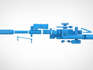 Neutrona wand from the Ghostbusters Frozen Empire 2024 3D-Druckmodell