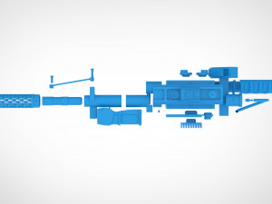 Neutrona wand from the Ghostbusters Frozen Empire 2024 3D-Druckmodell