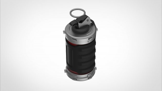 Grenade G-12 from the Helldivers 2 3D Принт Модель .c4d .max .obj .3ds .fbx .stl .blend 