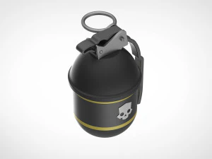Granada G-6 Frag do Helldivers 2 Modelo de Impressão 3D