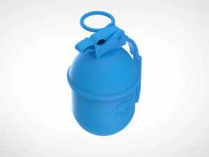 Grenade G-6 Frag from the Helldivers 2 3D Print Model