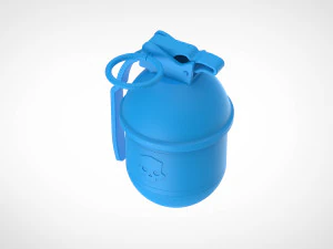 Grenade G-6 Frag from the Helldivers 2 3D Print Model