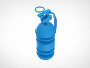 Grenade G-6 Frag from the Helldivers 2 3D Print Model