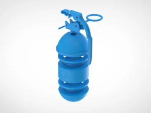 Grenade G-6 Frag from the Helldivers 2 3D Print Model