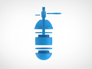 Grenade G-6 Frag from the Helldivers 2 Modelo de Impressão 3D